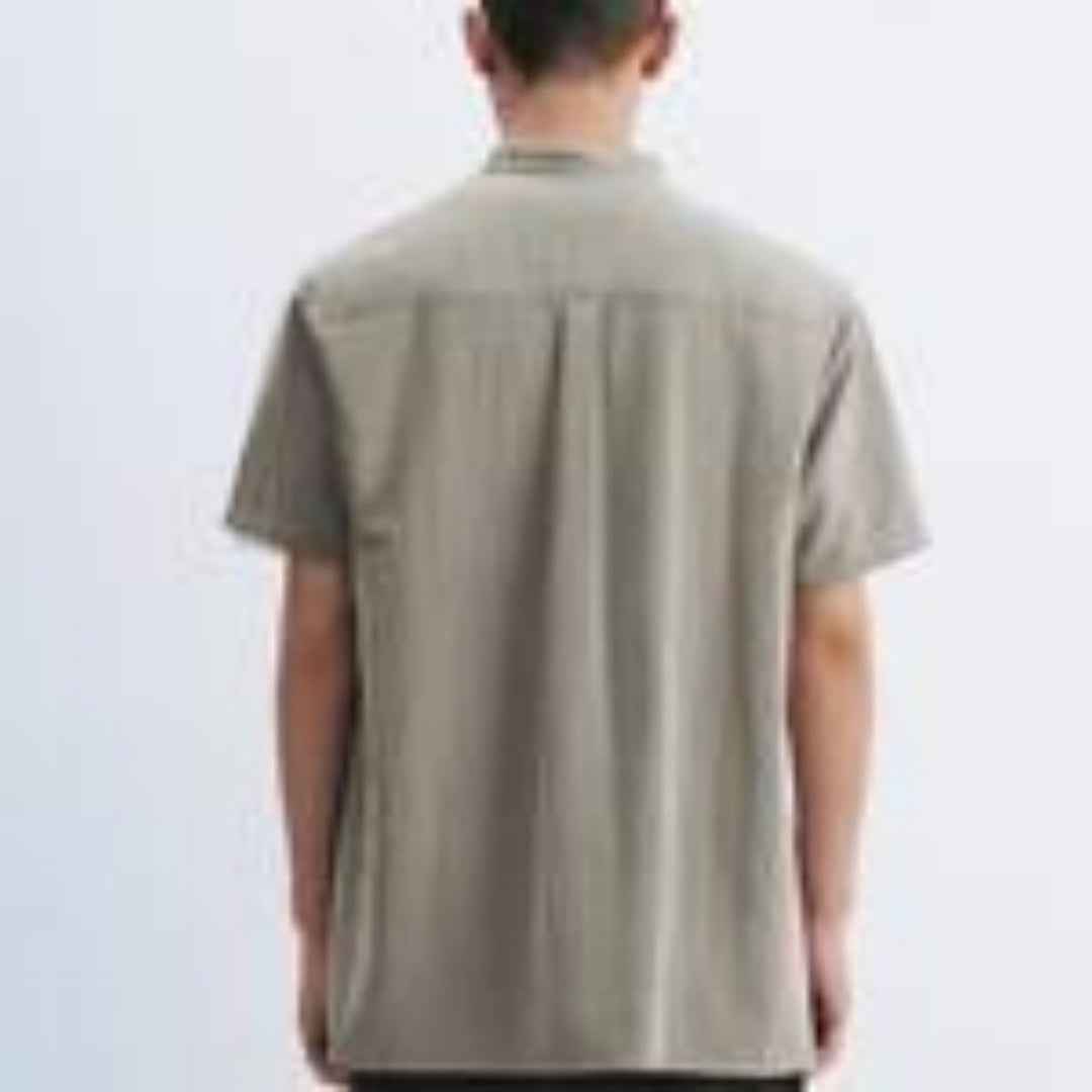 2025 Summer Men's Fashion Casual Tropical Printed Shirt Hawaiian Vacation Style Button Short Sleeve Cardigan