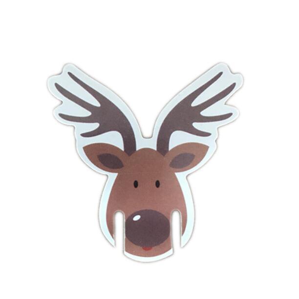 10PcsLot Paper Red Christmas Hat Wine Champagne Tipple Cup Card Christmas Party Table Decor DIY Decorations For Home - DropOnline.co