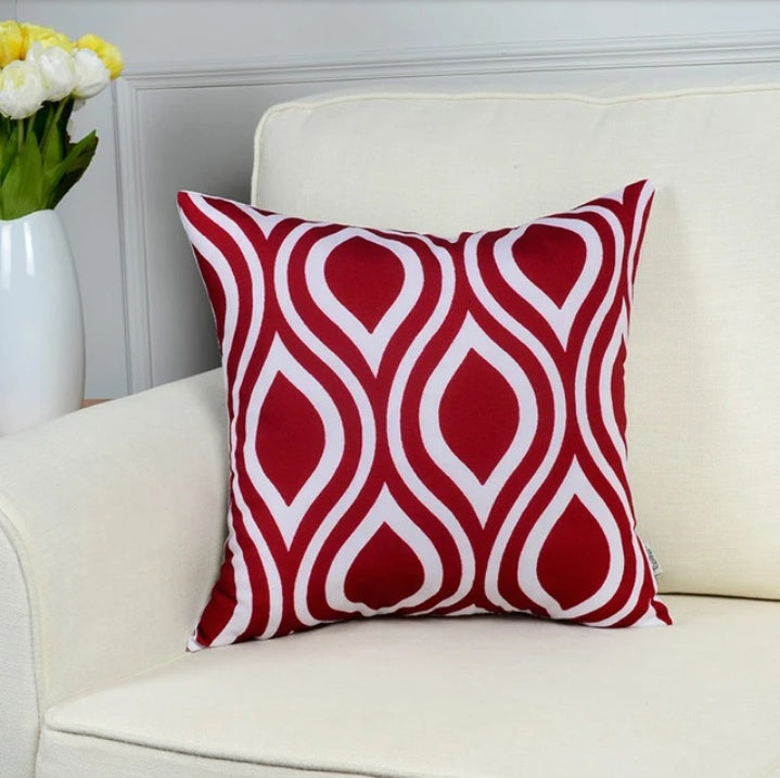 Geometric short plush pillowcase cushion cover - DropOnline.co