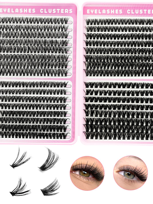 3D False Eyelashes, Multi-layered, Realistic, Soft And Comfortable, Natural Nude Makeup - DropOnline.co