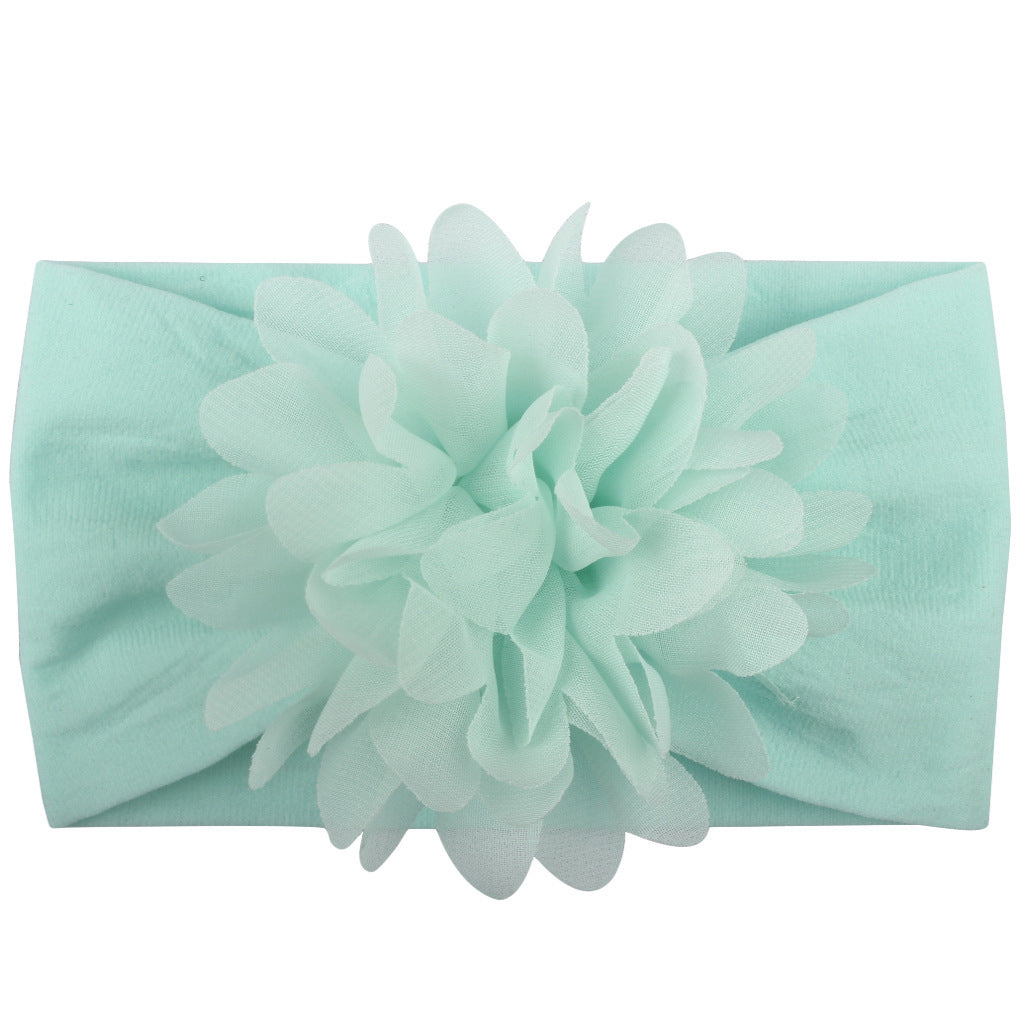 Chiffon Flower Baby Headband - Cute Princess Hair Accessories for Infant Girls - DropOnline.co