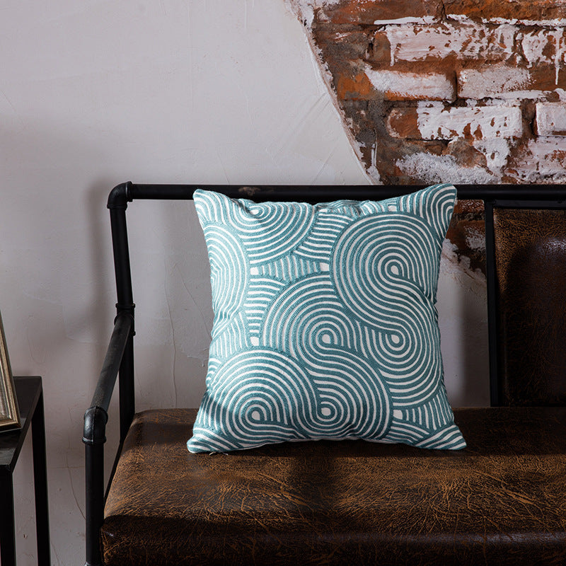 Modern geometric office pillow cushion - DropOnline.co