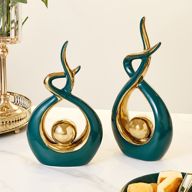 Home Entrance Ceramic Decoration Ornaments - DropOnline.co