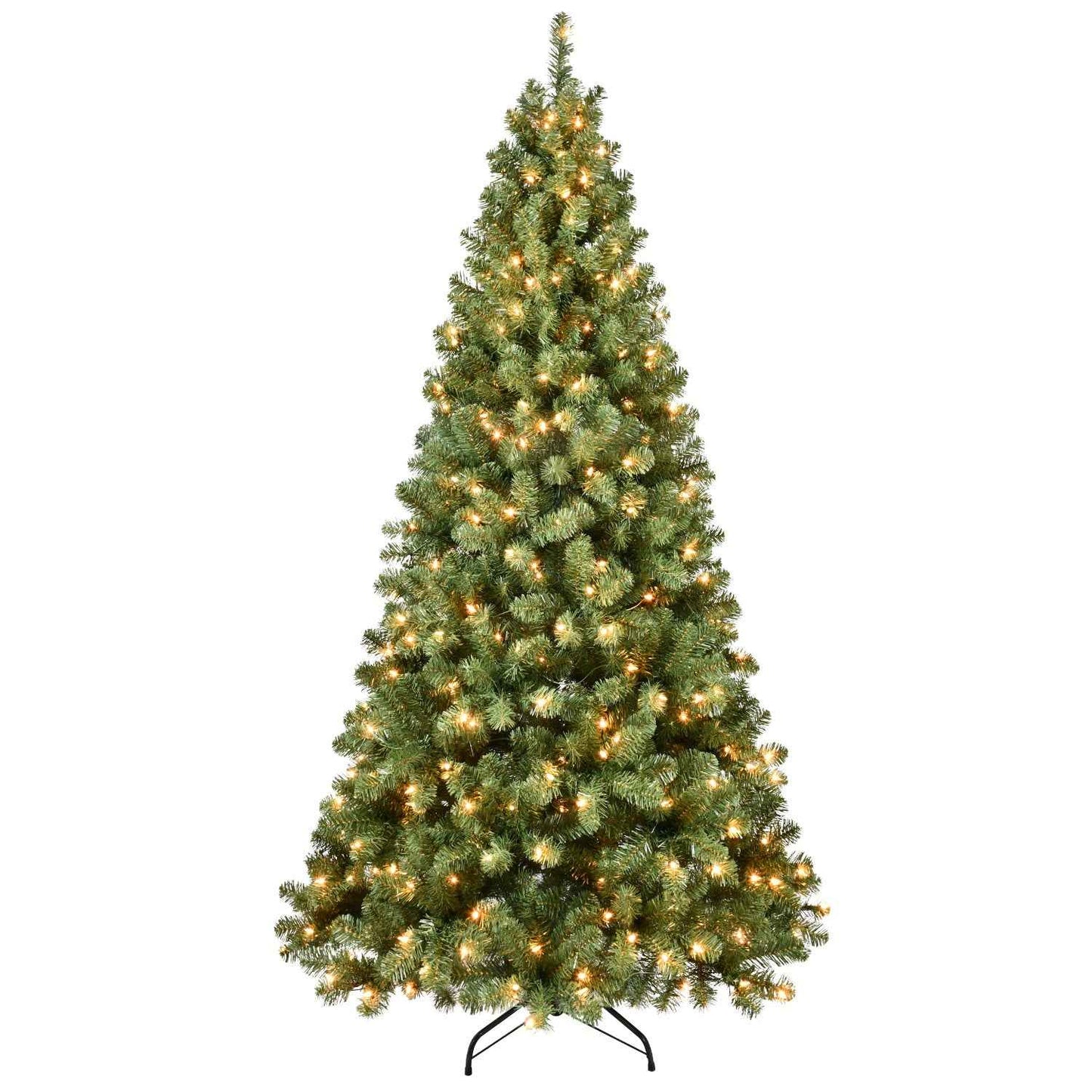 PE/PVC Green Christmas Tree - Premium Mixed Material Holiday Decoration