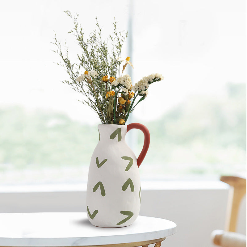 Ceramic Vase Decoration Living Room Home Decoration - DropOnline.co