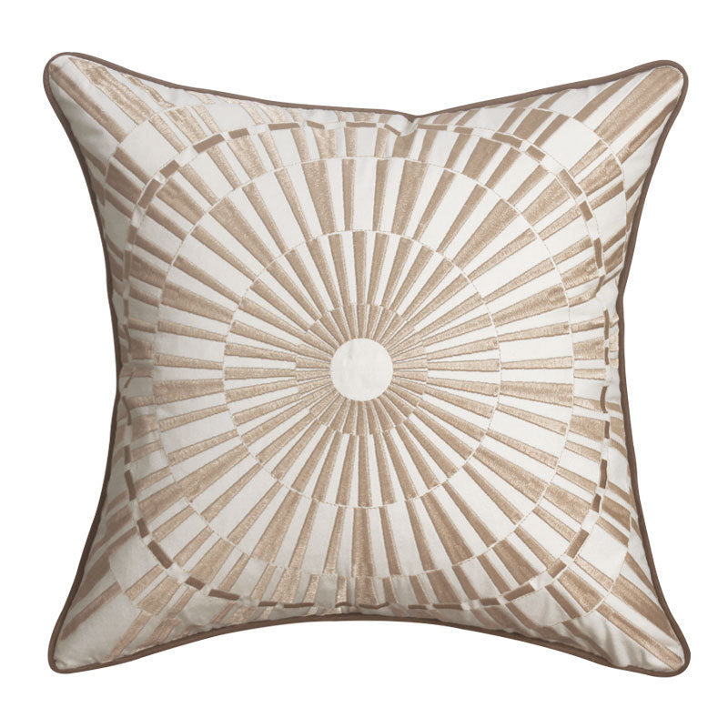 Dutch Velvet Embroidery Pillow Cover Series American Model Room Bedside Cushion - DropOnline.co