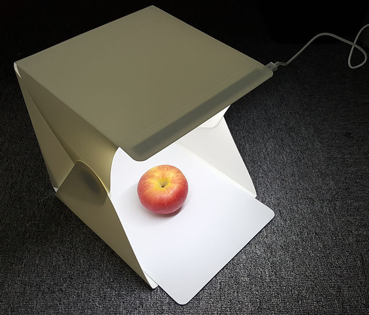 Mini LED folding studio soft light photo lamp small portable photo box - DropOnline.co