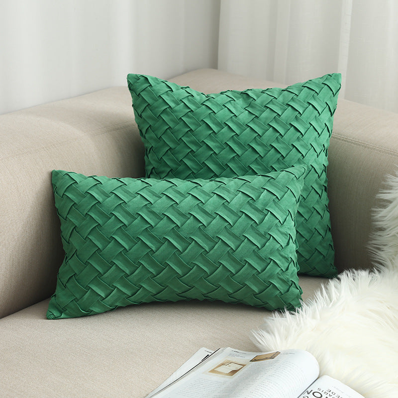 Buckskin woven cushion cover - DropOnline.co