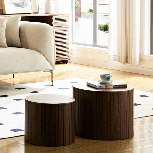 Round Coffee Table Unavailable Platforms- Welfel - DropOnline.co