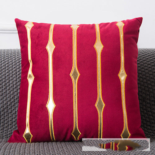 Golden Sofa Pillow Office Car Lumbar Cushion - DropOnline.co