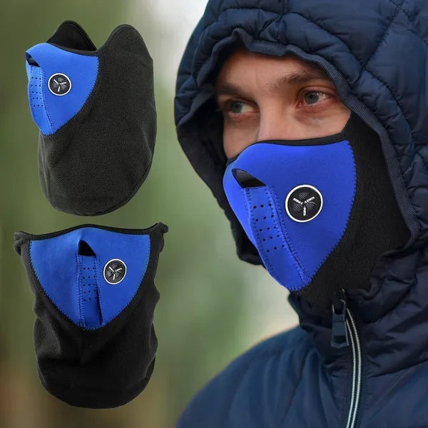 Half Face Mask - Breathable Windproof Neck Warmer for Bike & Motorcycle - DropOnline.co