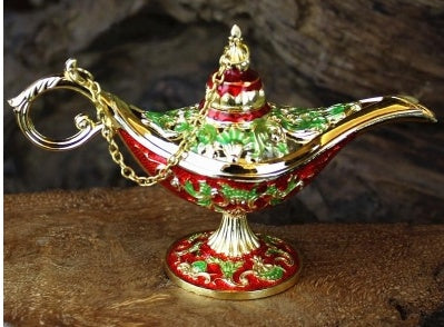 Arabian Genie Oil Lamp Container Decor - DropOnline.co