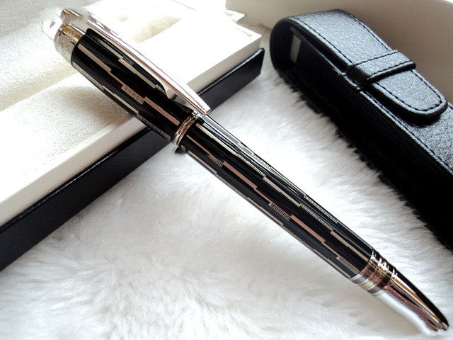 Interstellar Crystal Head Series Metal Rollerball Ballpoint Pen Fountain Pen Classic Carbon Pen Fountain Pen - DropOnline.co