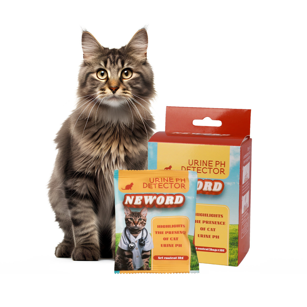 Cat Litter Self Checking Particles - Health Monitoring Color-Changing Litter for Cats - DropOnline.co