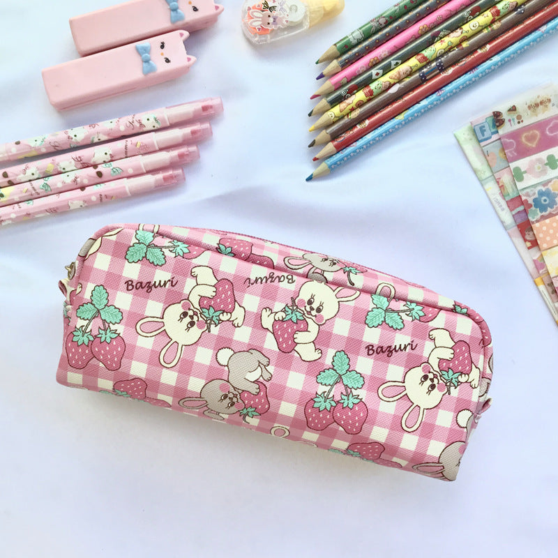 Printed Pencil Case Large Capacity Stationery Box For Elementary, Middle And High School Students - DropOnline.co