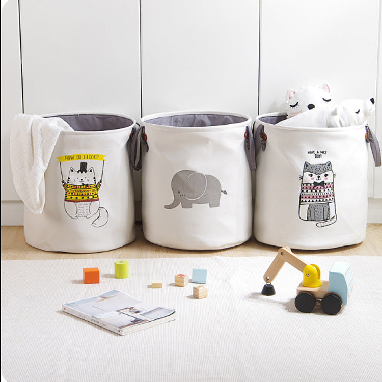 Funny Animal Storage Bag - Cute Baby Bedroom Decor Organizer for Toys and Essentials - DropOnline.co