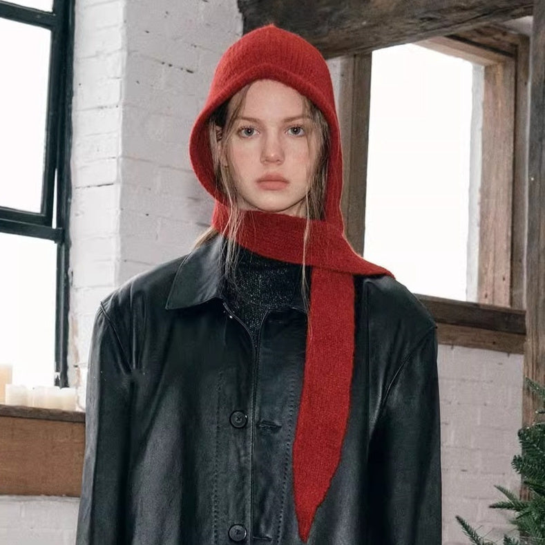 Bandage Warm Balaclava - Retro Pullover Earmuffs Hat - DropOnline.co