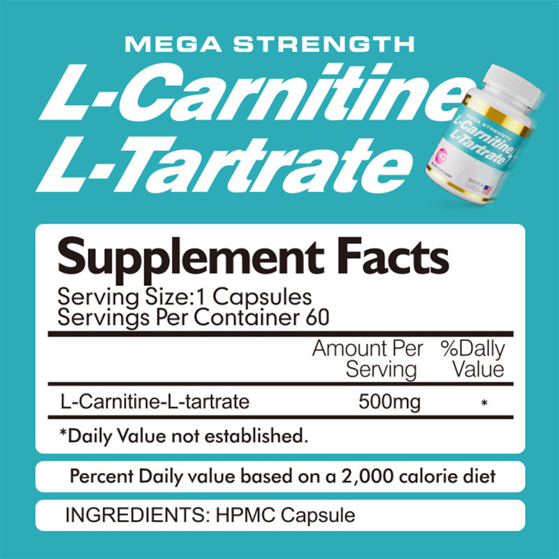 L-Carnitine L-Tartrate Capsules - DropOnline.co