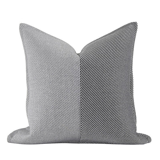 Silver Slim Spliced Cushion Simple And Luxury Sofa Square - DropOnline.co
