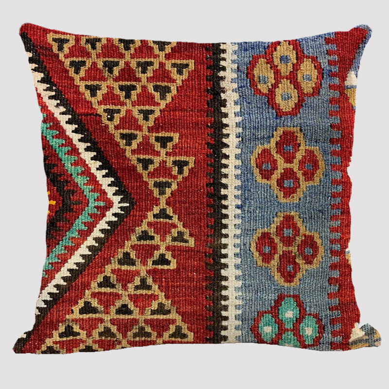 Modern Minimalist Bohemian Pillow Printed Polyester Cushion Cover - DropOnline.co