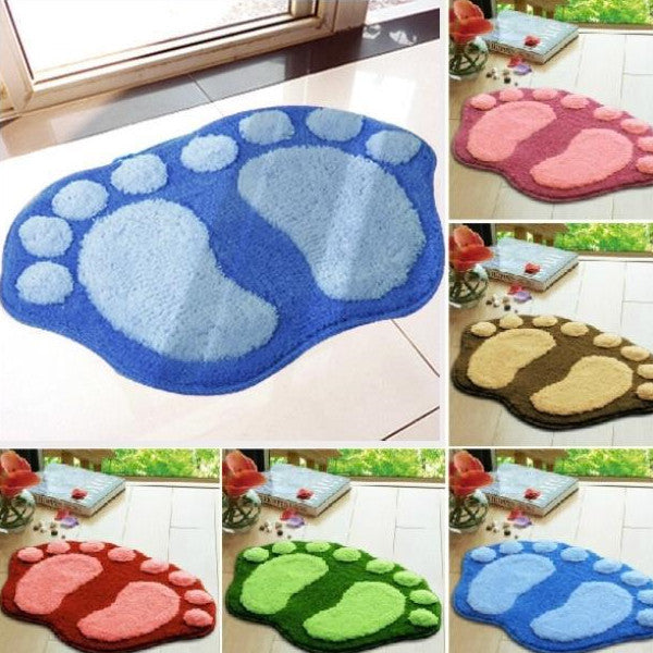 Bathroom Living Room Cushion Bedroom Foot Non-slip Doormat And Foot Mat - DropOnline.co