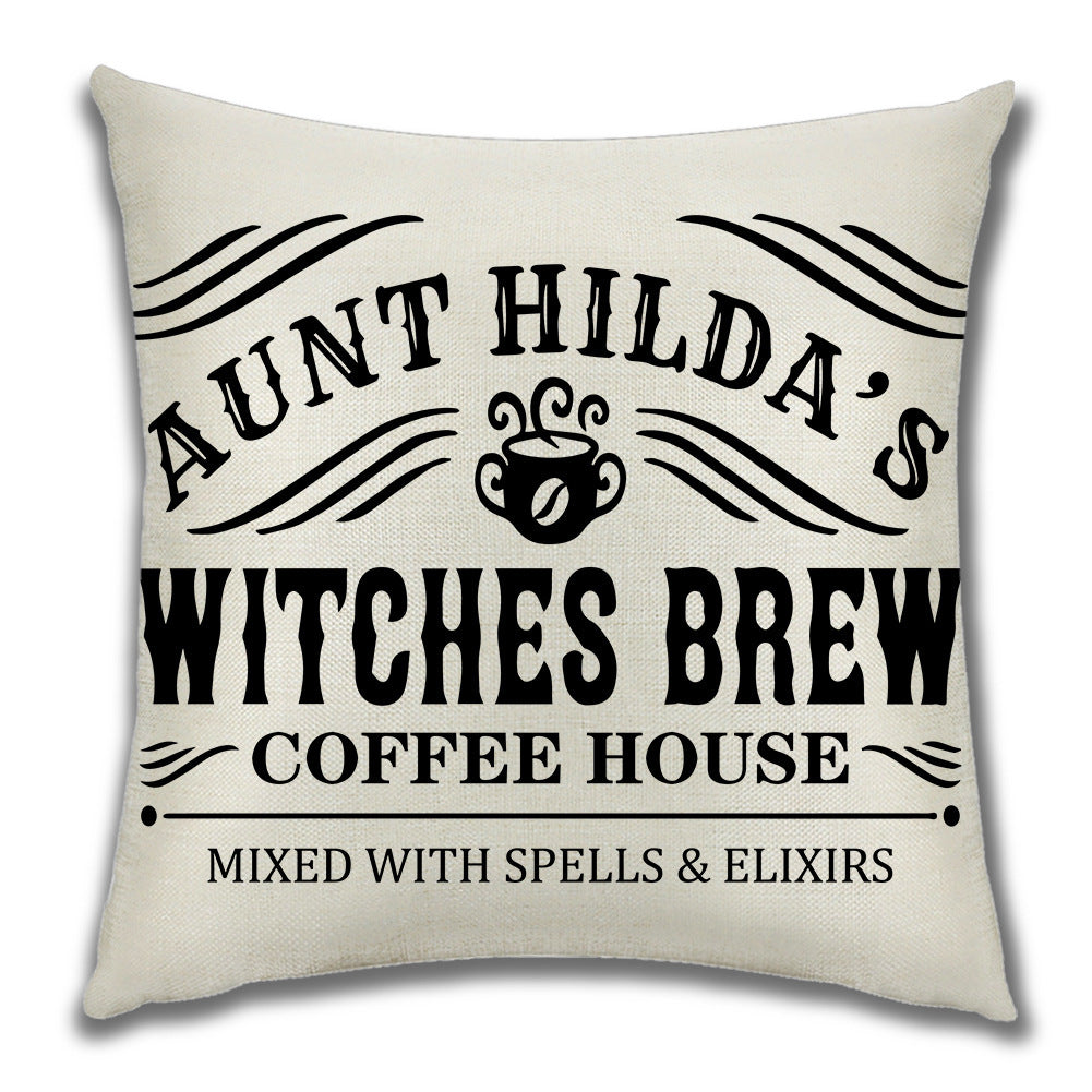 Cartoon Pumpkin Castle Sofa Cushion Cushion Pillowcase - DropOnline.co