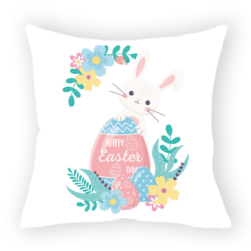Easter Pillow Cover Sofa Cushion Cushion Cover - DropOnline.co