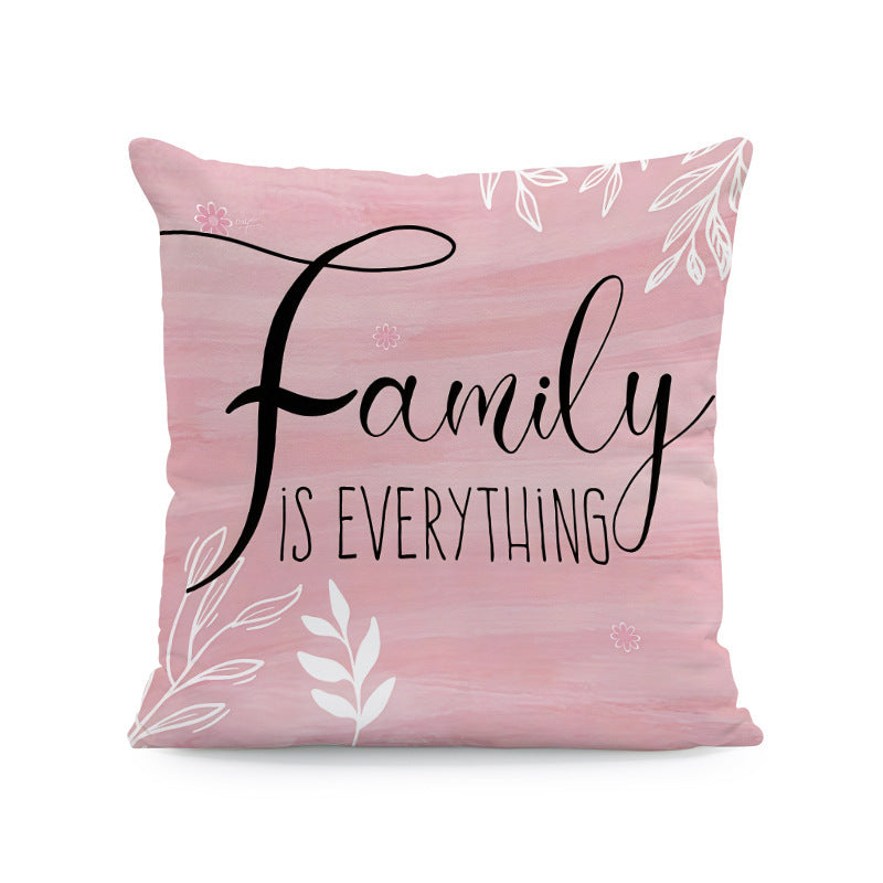 Ink-painting Plum Blossom Yellow Flower Sofa Cushion Cover Without Pillow Core - DropOnline.co