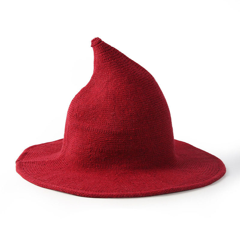 Halloween Wool Wizard Hat - European American Style Costume Accessory - DropOnline.co