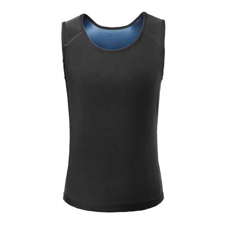 Unisex Corset Sweat Suit Belly Fitness Vest - Compression Training Top