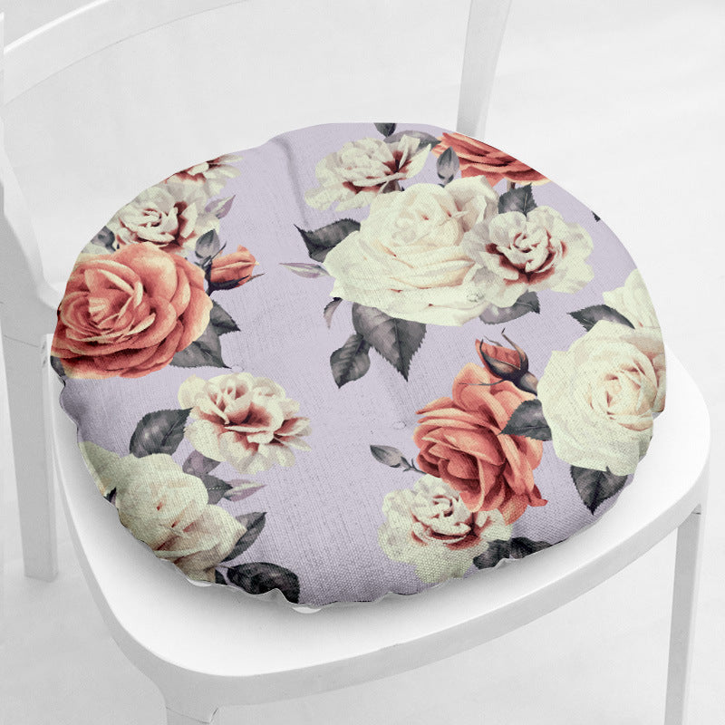 Flower Flower 213 Thick Flannel Chair Cushion - DropOnline.co