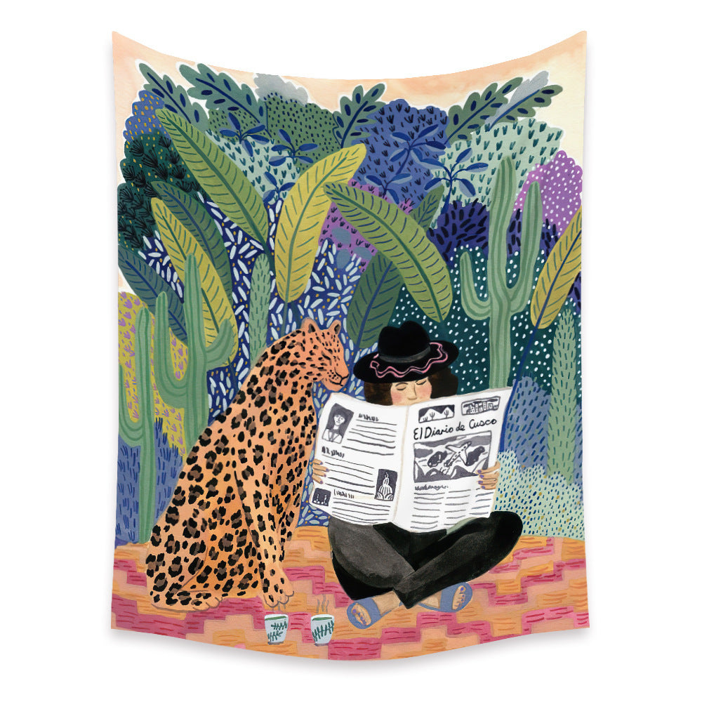 Bedroom Wall Decor Background Fabric Tapestry - Large Decorative Wall Hanging for Home - DropOnline.co