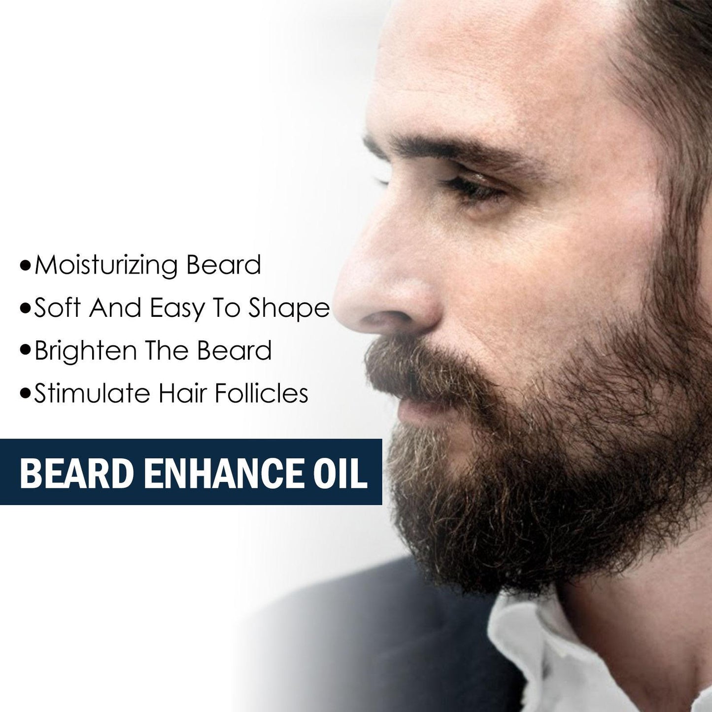 EELHOE Beard Care Oil - Strengthen And Nourish Beard Roots  Moisturizing And Shine-Enhancing Beard Growth Serum For Men Hair Care Hydrating - DropOnline.co
