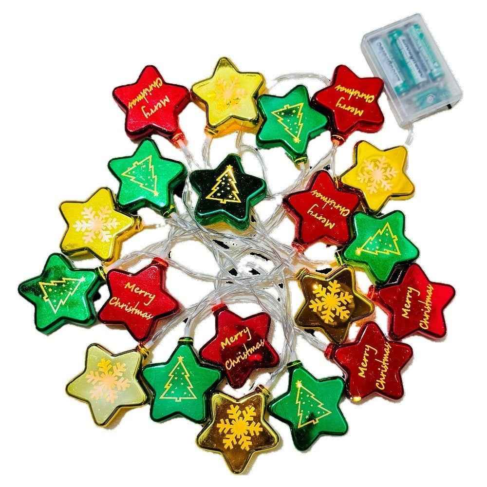 Christmas String Lights - Festive LED Atmosphere Lighting Chain for Party & Scene Decoration - DropOnline.co