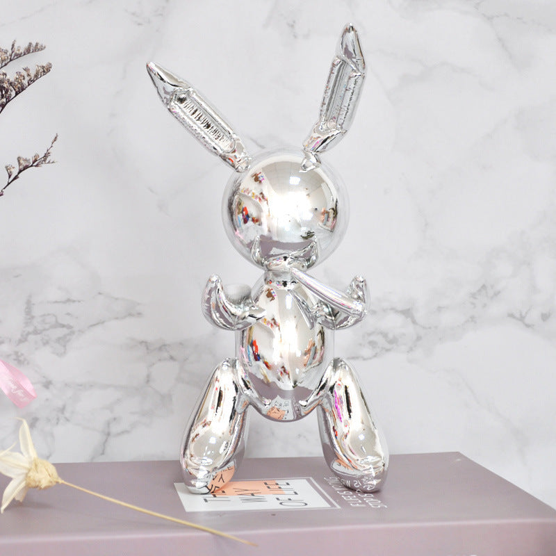 Balloon rabbit home decor items - DropOnline.co