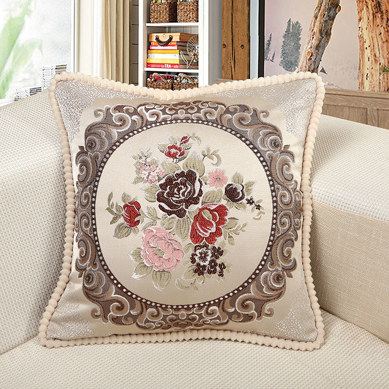 European style living room sofa square cushion cover - DropOnline.co