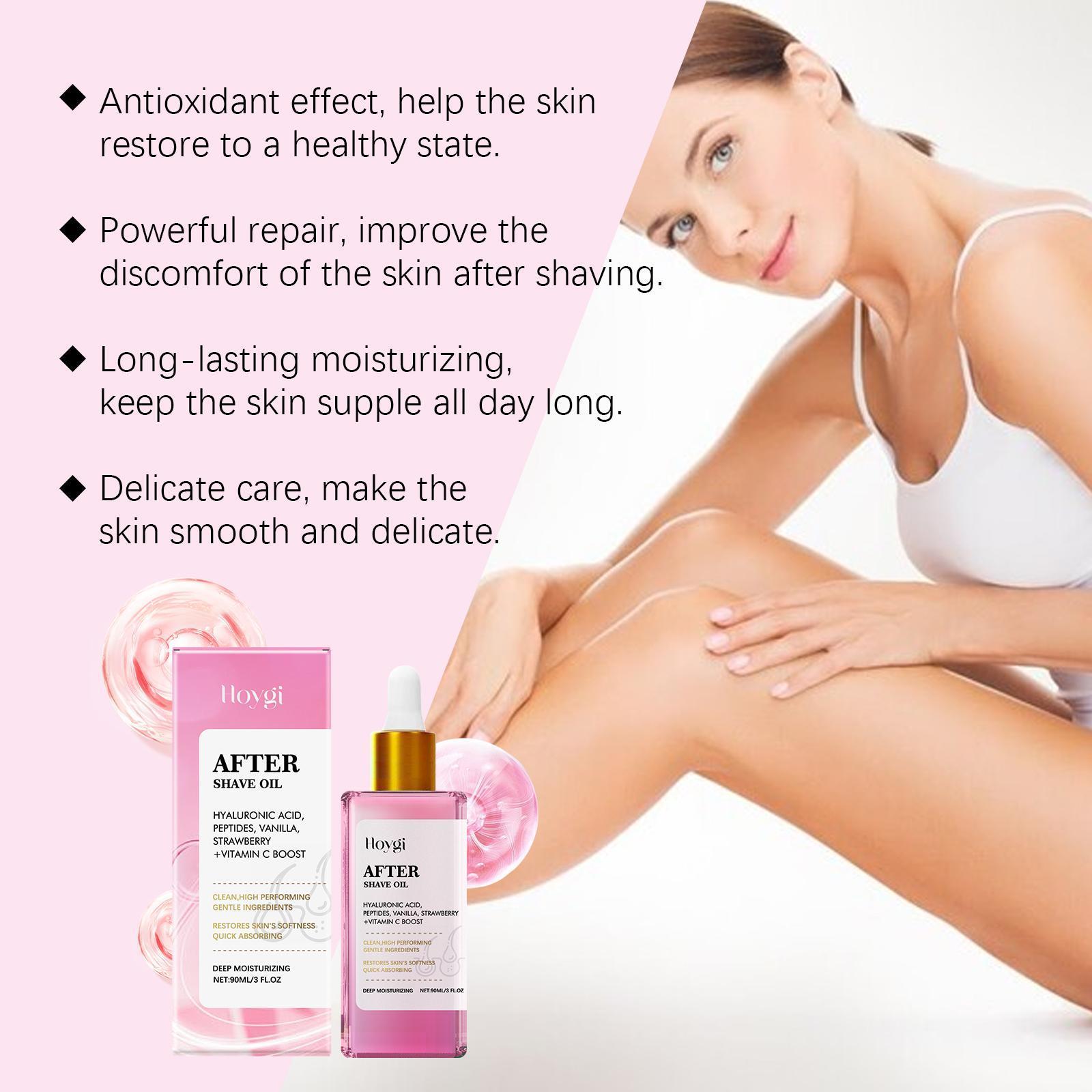 Hoij Strawberry Aftershave Oil Soothing And Moisturizing Daily Care - DropOnline.co