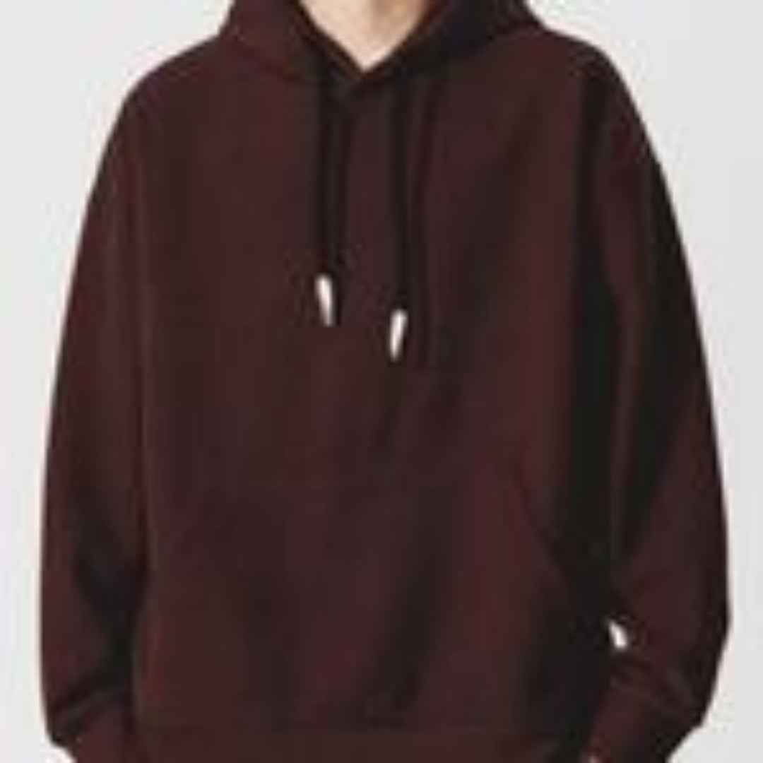 Unisex Jacquard Round Neck Hoodie - Export Quality International Sizes