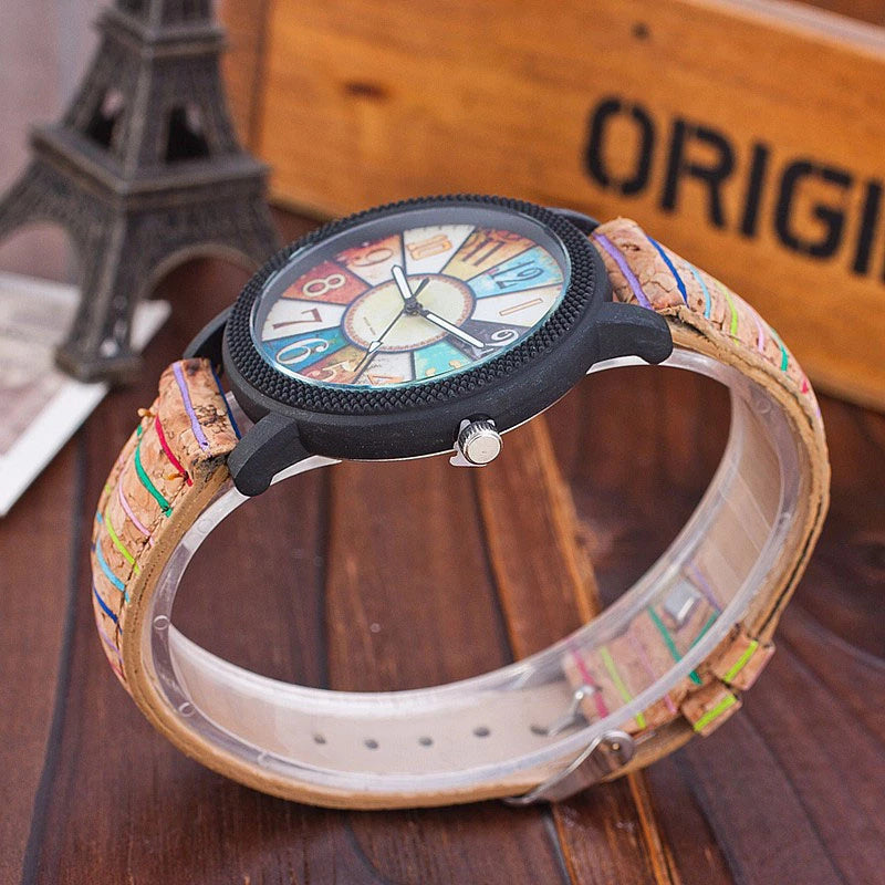 Casual Vintage Leather Women Quartz Wrist Watch Gift Clock - DropOnline.co