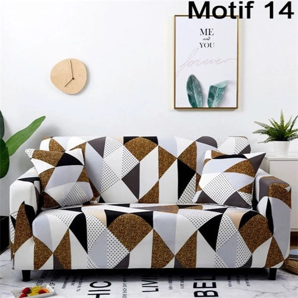 Printed sofa cushion sofa cover sofa cover - DropOnline.co