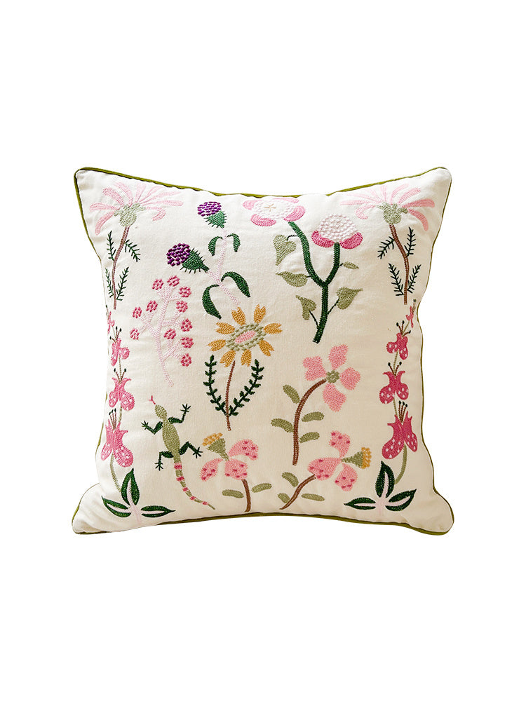 Ins Cute Girl Heart Bedroom Bedhead Cushion Bow - DropOnline.co