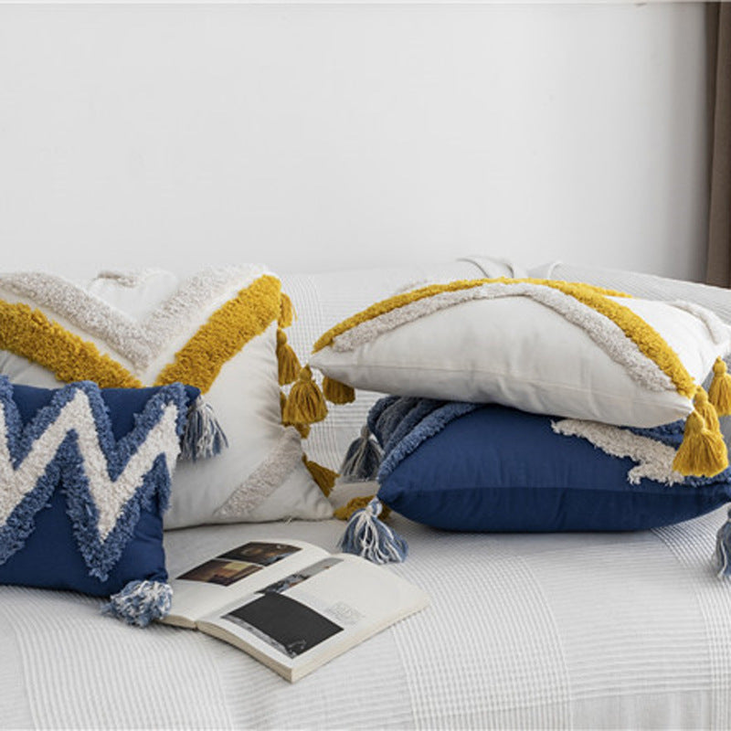 Cotton Canvas Pillow Cushion Cover - DropOnline.co