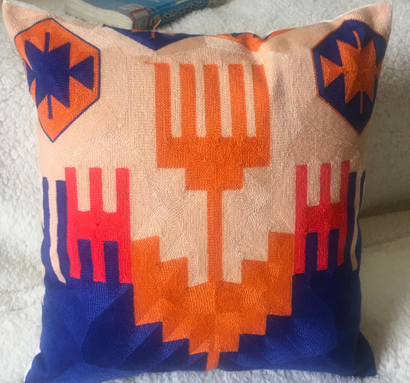 Three Dimensional Embroidery Cushion Cover - DropOnline.co