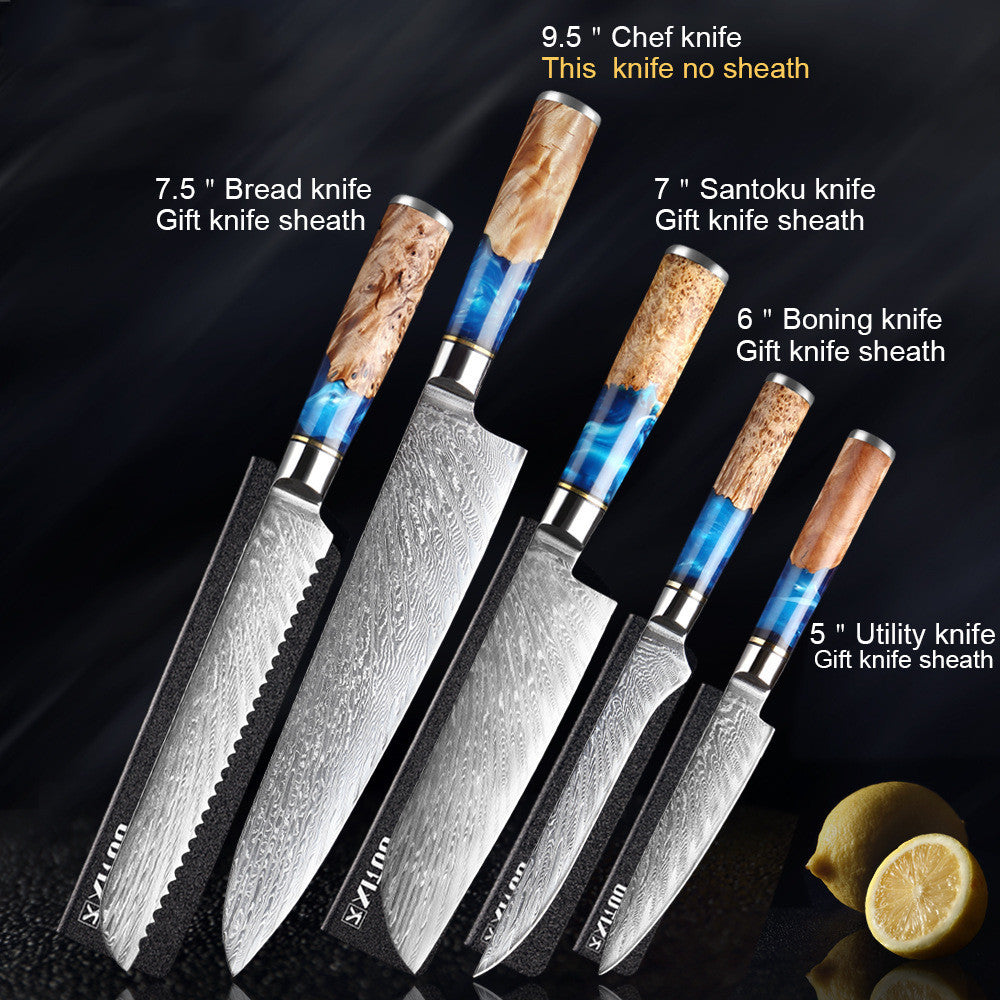 Kitchen Knife Set Chef's Knife Meat Chopping Knife - DropOnline.co