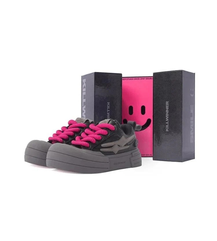 KILLWINNER--Smile Life Sneaker - Black Samurai - Unisex - DropOnline.co