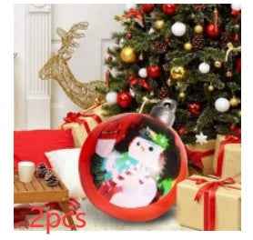 Giant Inflatable Christmas Ball 60cm - PVC Outdoor Ornament Decoration for Tree & Yard - DropOnline.co