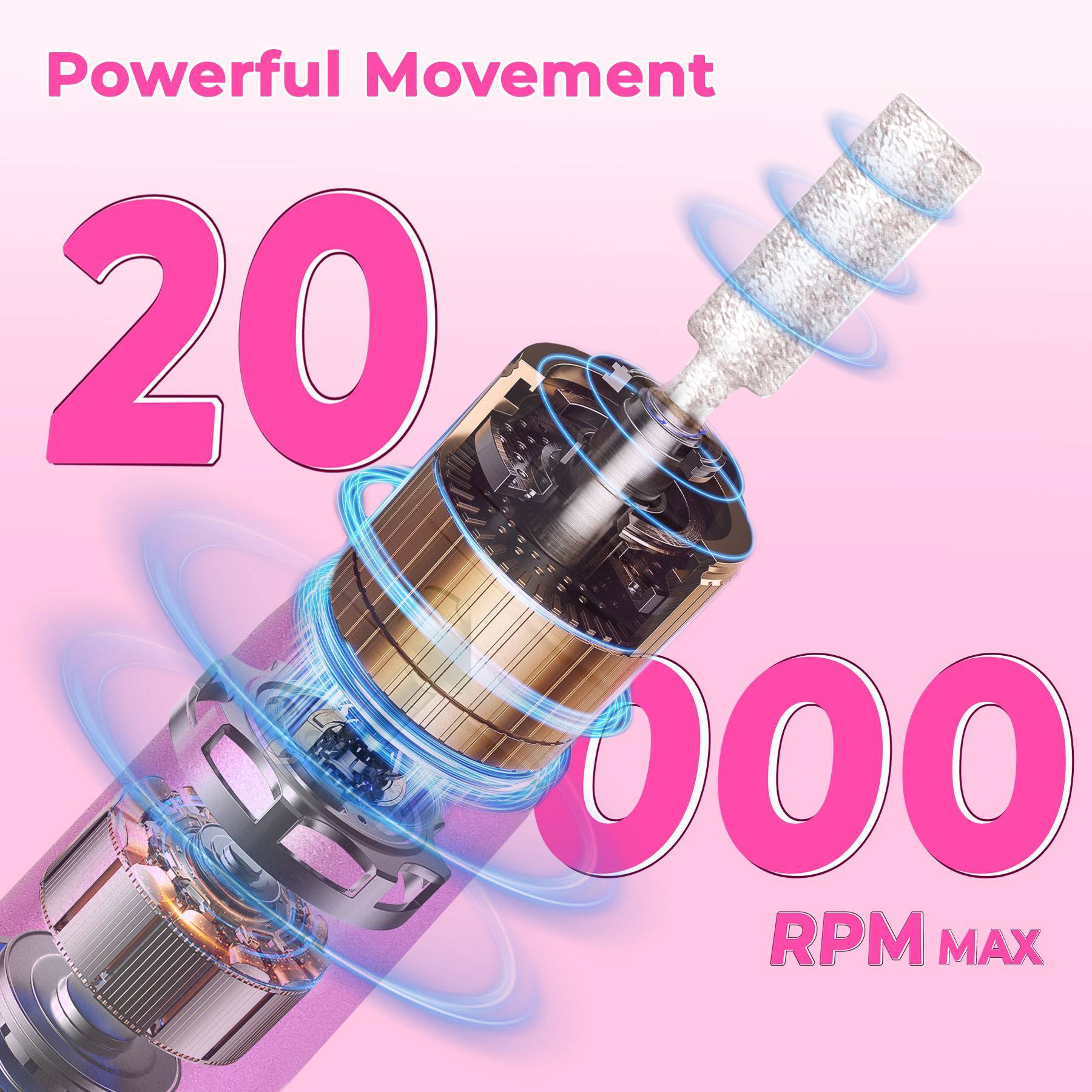 Professional Portable Electric Nail Drill,Manicure Pedicure With Nail Drill Bits - DropOnline.co