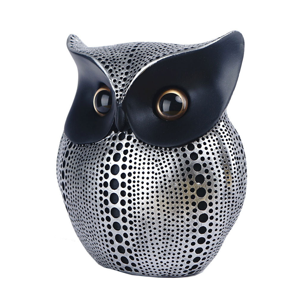 Owl Resin Craft Decoration Home Soft Decoration - DropOnline.co