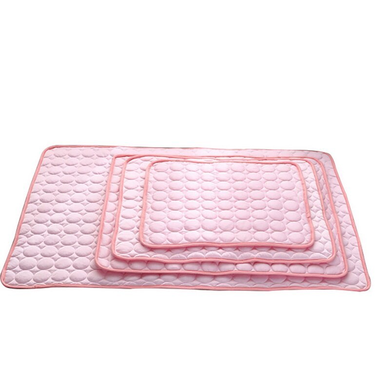 Pet Dog Cat Ice Silk Cold Nest Pad For Cooling In Summer - DropOnline.co