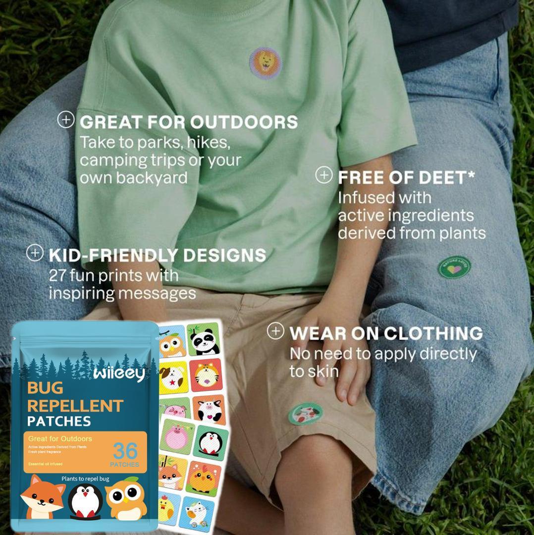 Gentle And Non-irritating Portable Mosquito Repellent Patch Suitable For Children And Adults - DropOnline.co